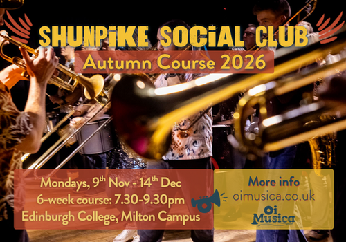 Shunpike Social Club - Autumn Course 2026
